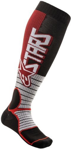 Alpinestars MX Pro Ponožky, červená/černá