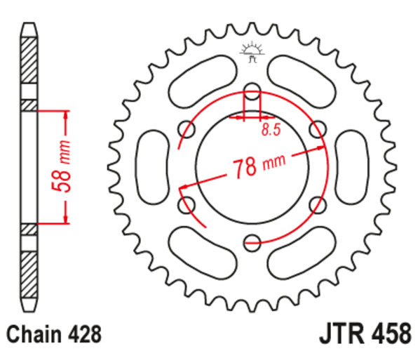 JTR 458-36 zubů