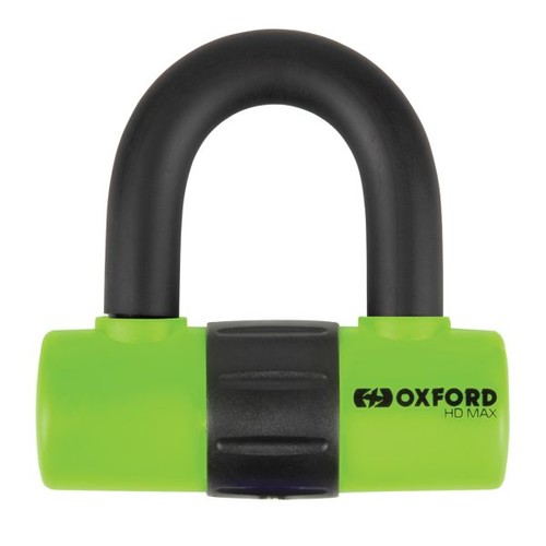 Oxford HD Max, U profil, průměr čepu 14mm, zelená/černá