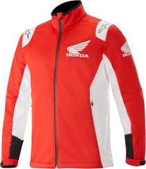 Alpinestars HONDA,softshellová bunda, červená