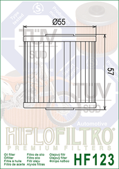 Hiflofiltro HF 123 olejový filtr