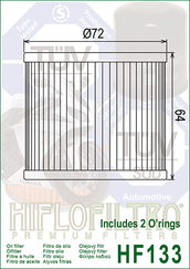 Hiflofiltro HF 133 olejový filtr