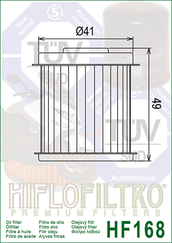 Hiflofiltro HF 168 olejový filtr