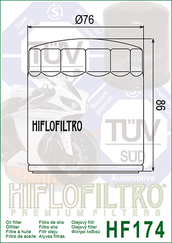 Hiflofiltro HF 174 C olejový filtr