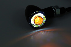 HIGHSIDER APOLLO BULLET LED blinkr černá