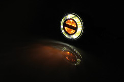 HIGHSIDER ROCKET BULLET LED blinkr a poziční světlo černá