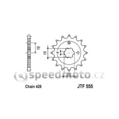 JTF 555-15 Řetězové kolečko přední