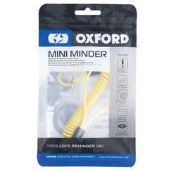 Oxford Mini Minder OX669, připomínač kotoučového zámku, reflexní žlutá
