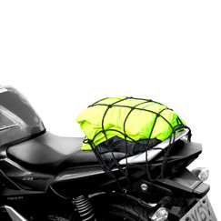 Oxford Pružná zavazadlová síť XL pro motocykly, 38x38 cm, černá