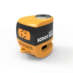 Oxford Scoot XA5 Alarm, oranžová, Kotoučový zámek s alarmem
