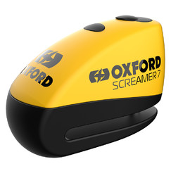 Oxford Screamer 7 Kotoučový zámek s alarmem, čep 7mm
