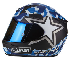 Scorpion EXO-390 Army černá/modrá vel. S