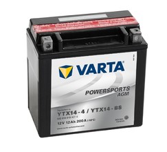 VARTA YTX14-BS, 12Ah, 12V, 512 014