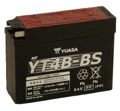 Yuasa YT4B-BS, 2.3Ah, 12V