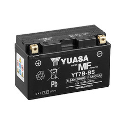 Yuasa YT7B-BS, 6.5Ah, 12V