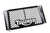 ZIEGER TRIUMPH Speed Triple 1050 05-08 Kryt chladiče s logem, černý