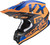 Moto přilba SCORPION VX-16 AIR X-TURN matná oranžovo/modrá