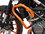 ZIEGER KTM Duke 390 13-16 Padací rám, orange