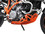 ZIEGER KTM LC8 950 SM 05-08 Kryt pod motor, oranžový